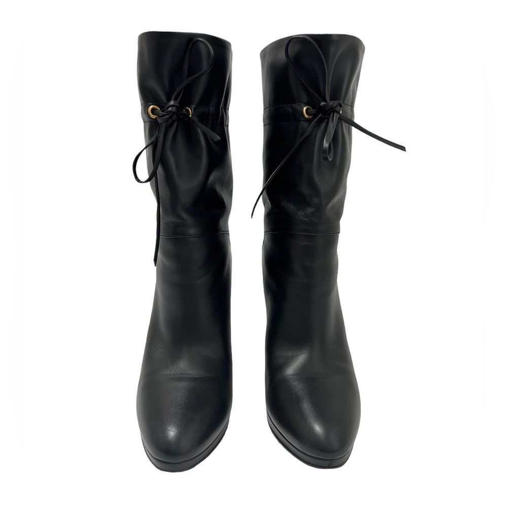 Gucci Black Ankle Boots with Sleek Design and Medium Heels - Picture 2 of 16